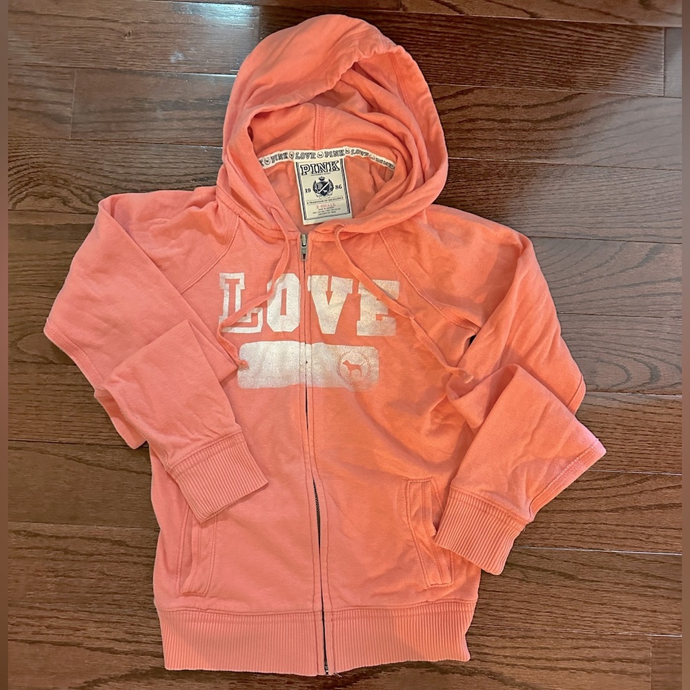 VS Pink Coral Hoodie